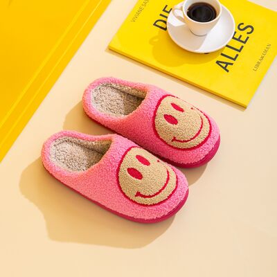 Melody Smiley Face Slippers